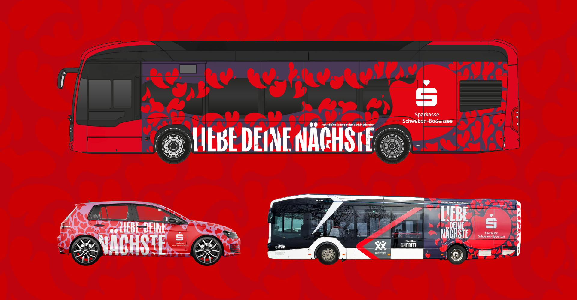 Marketingagentur Vogele aus Leipheim bei Ulm realisierte die Kampagne „Liebe deine Nächste“ für die Sparkasse Schwaben-Bodensee – kreativ, emotional und kanalübergreifend.