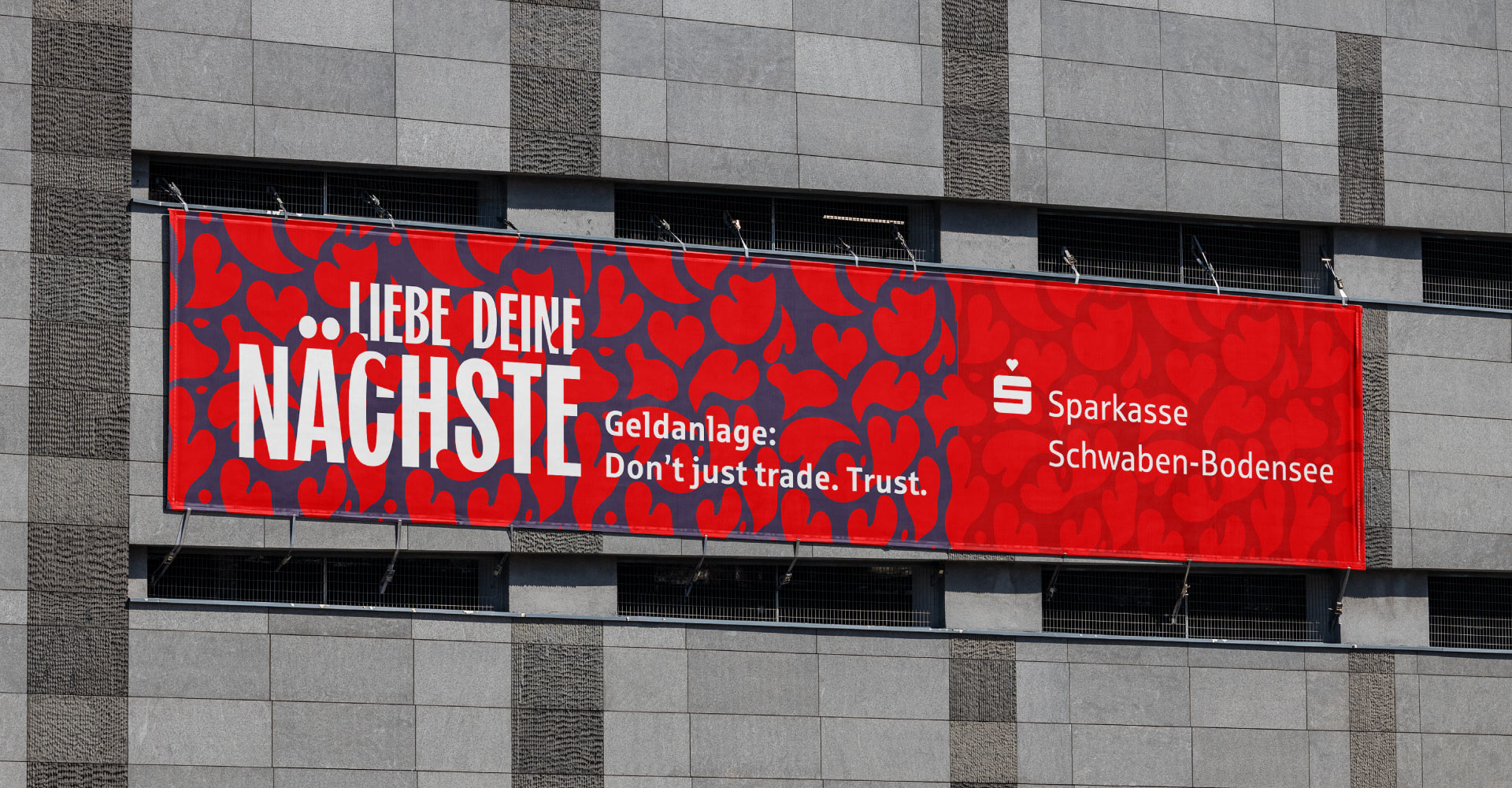 Marketingagentur Vogele aus Leipheim bei Ulm realisierte die Kampagne „Liebe deine Nächste“ für die Sparkasse Schwaben-Bodensee – kreativ, emotional und kanalübergreifend.